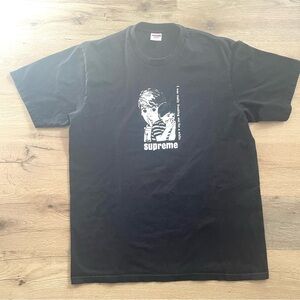Supreme Black Freaking Out Tee FW23